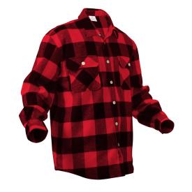 Rothco Rothco Extra Heavyweight Buffalo Plaid Flannel Shirt RC-260